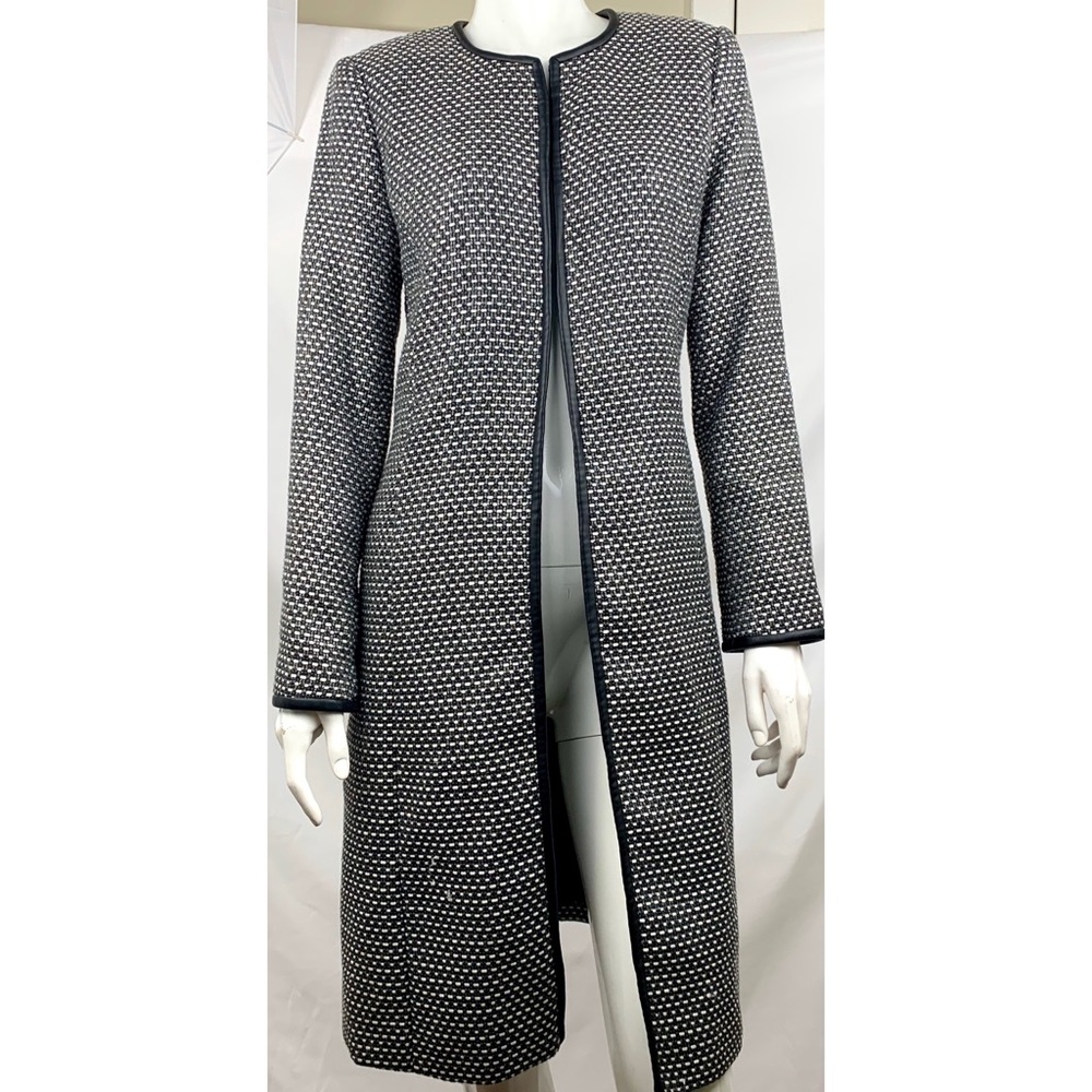 Calvin Klein Open Front Long Jacket